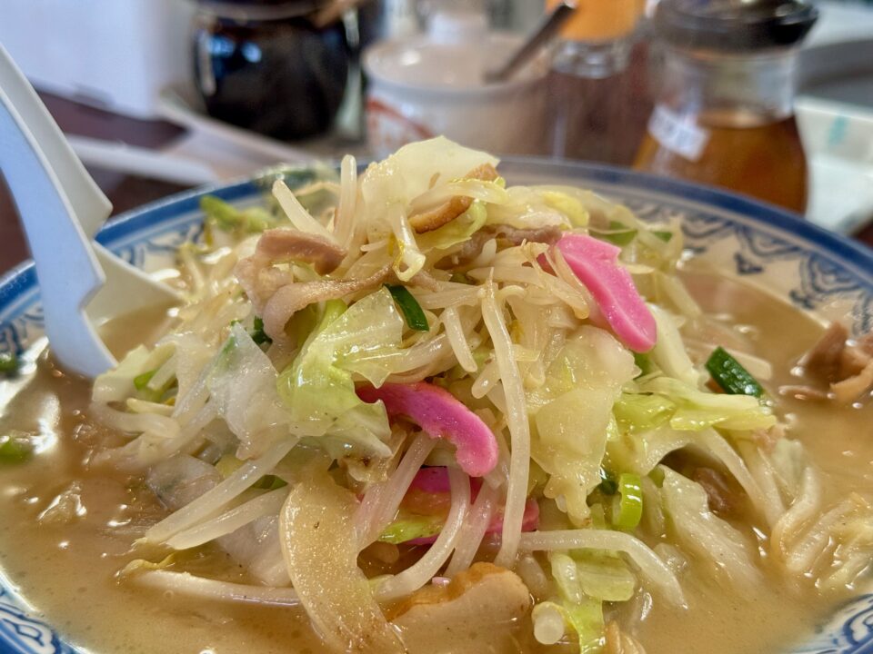 「井手ちゃんぽん わさだ店」ちゃんぽん
