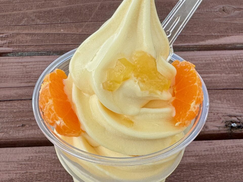 「果のん」のソフトクリーム