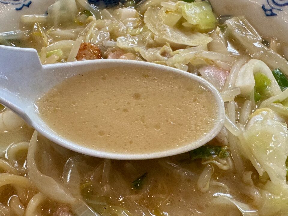 「井手ちゃんぽん わさだ店」ちゃんぽん