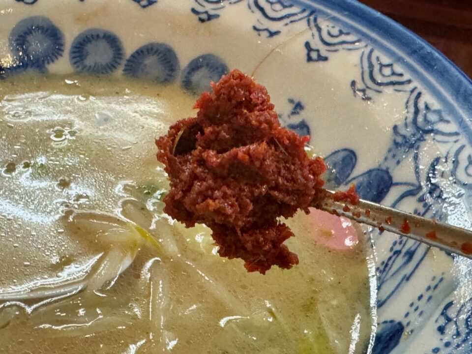 「井手ちゃんぽん わさだ店」ちゃんぽん