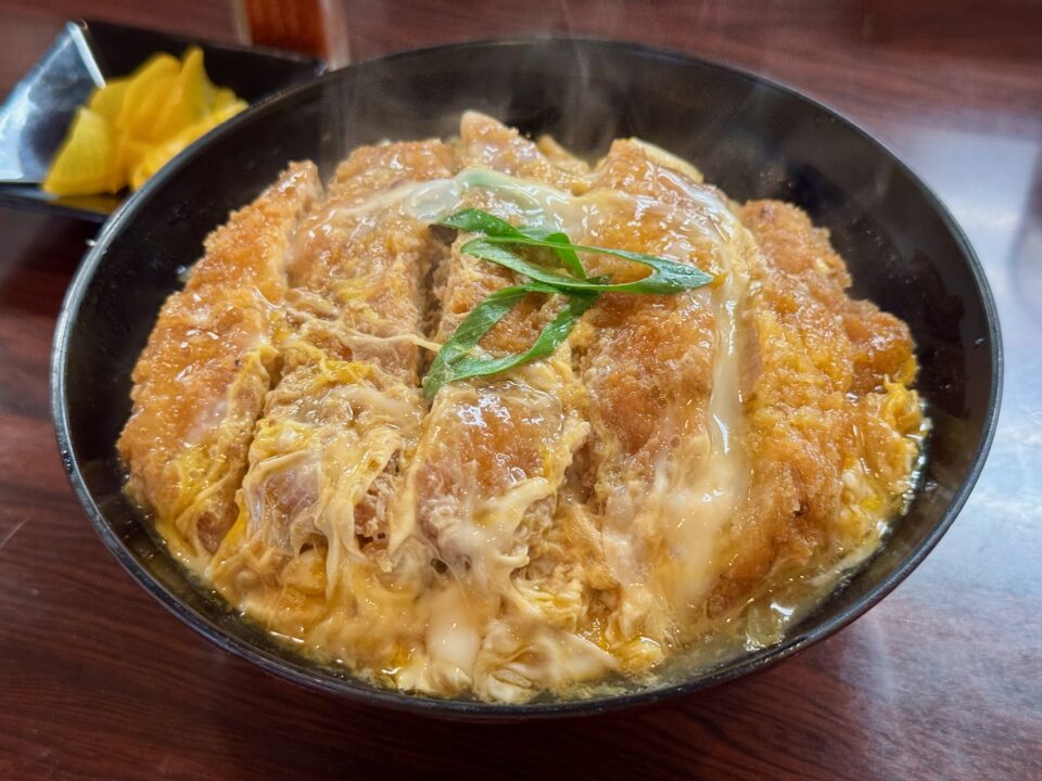 「井手ちゃんぽん わさだ店」カツ丼