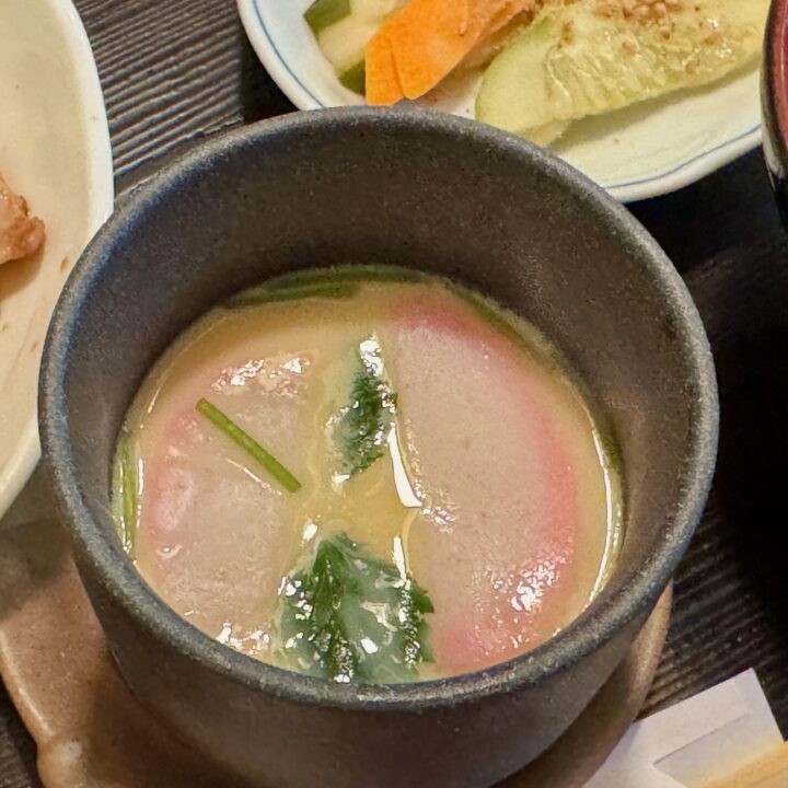 「食堂 南天」かにコロッケ定食