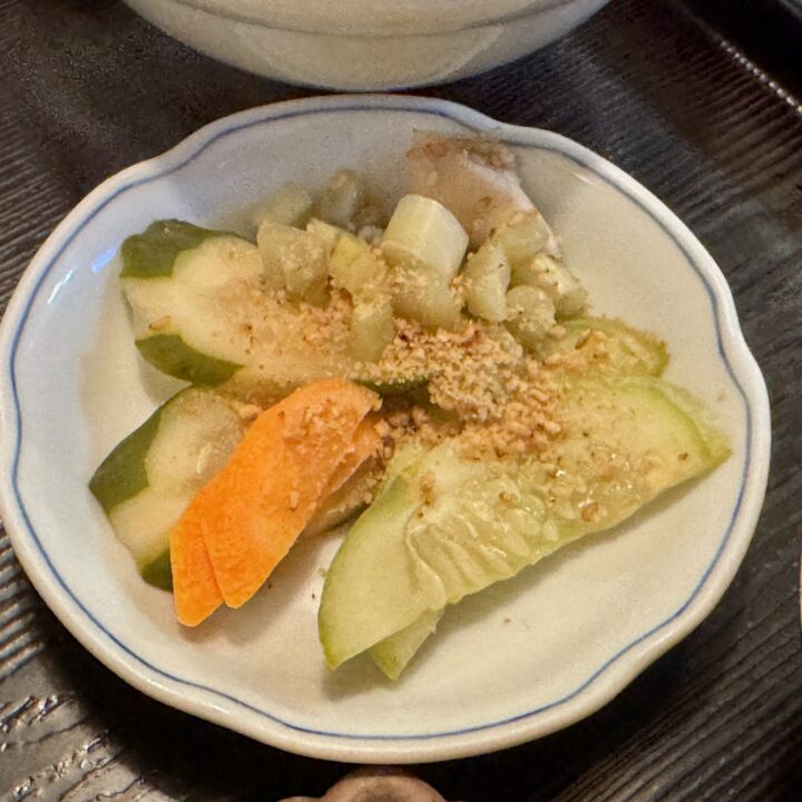 「食堂 南天」かにコロッケ定食