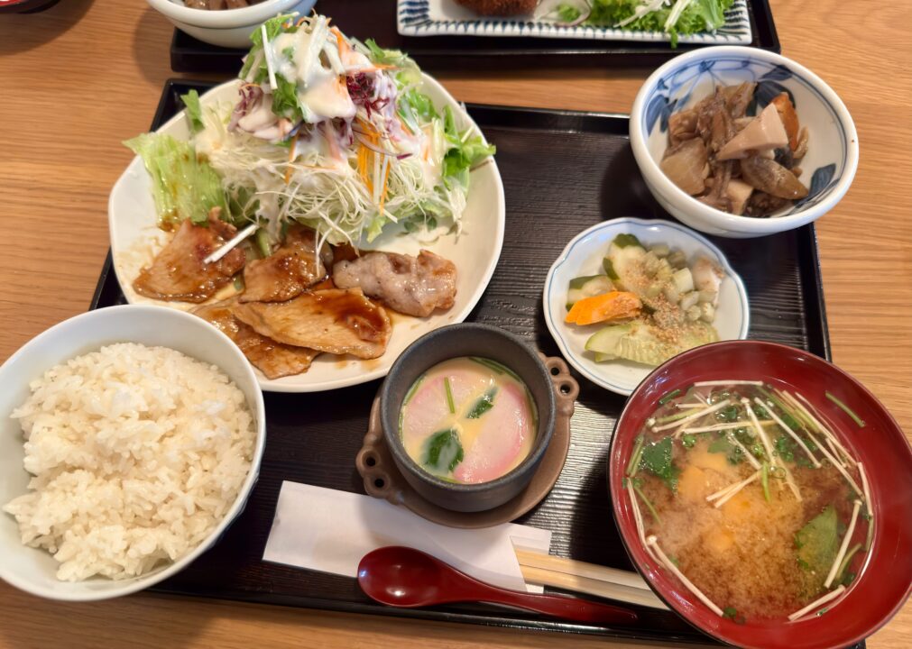 「食堂 南天」しょうが焼き定食