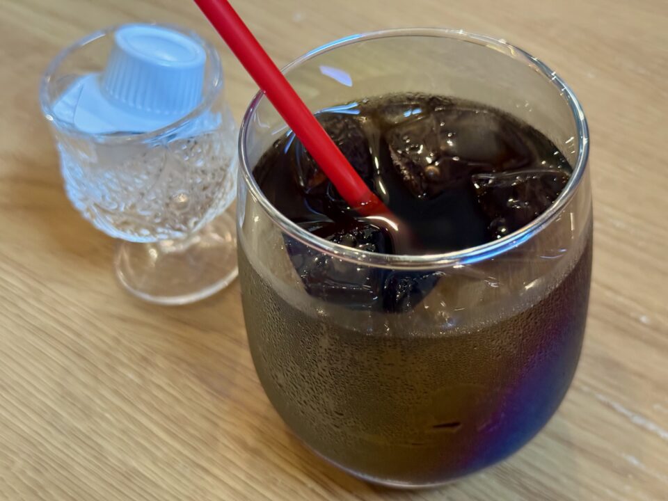 「cafe...TEMPUS」アイスコーヒー