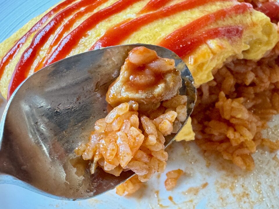 「媛乃屋食堂」オムライス
