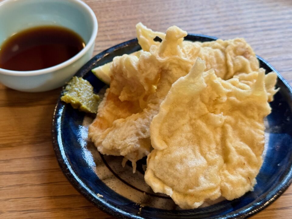 「甘味茶屋」とり天