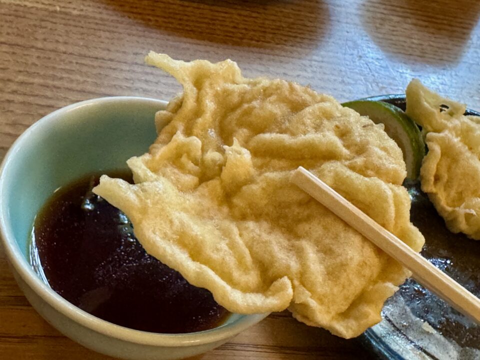 「甘味茶屋」とり天