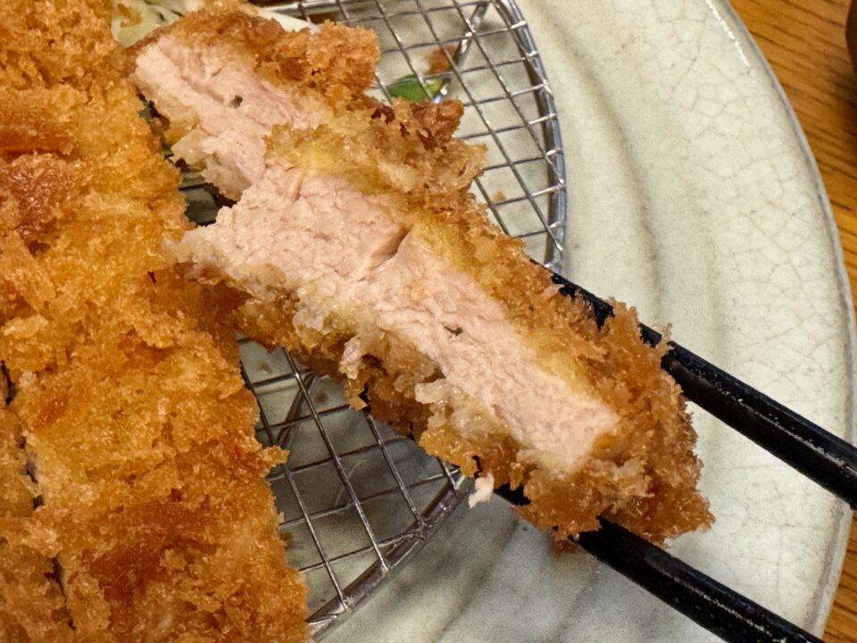 「不二かつ 大分店」ヒレかつとえびフライ定食