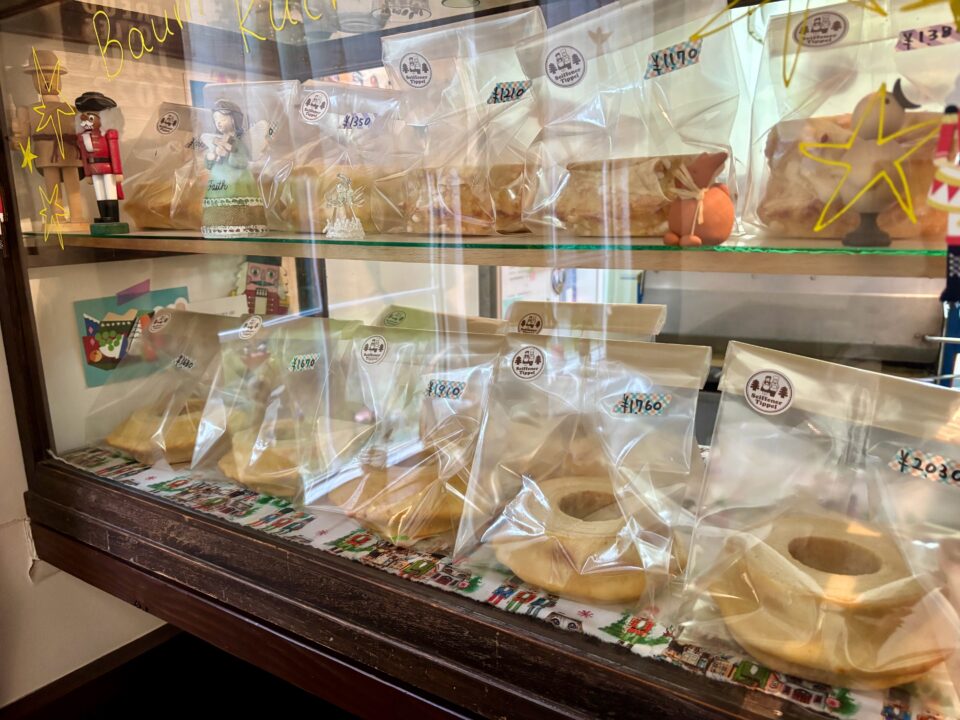 「ザイフェナー・ティッペル」自家製バウムクーヘンのテイクアウト