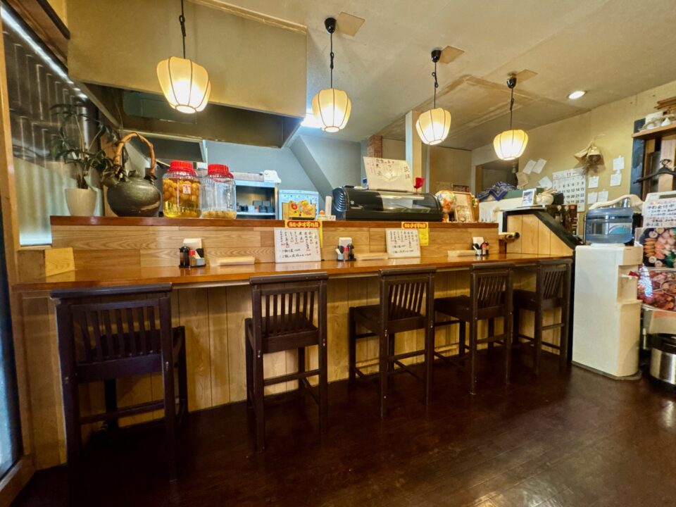 「和食ダイニング 海龍」店内