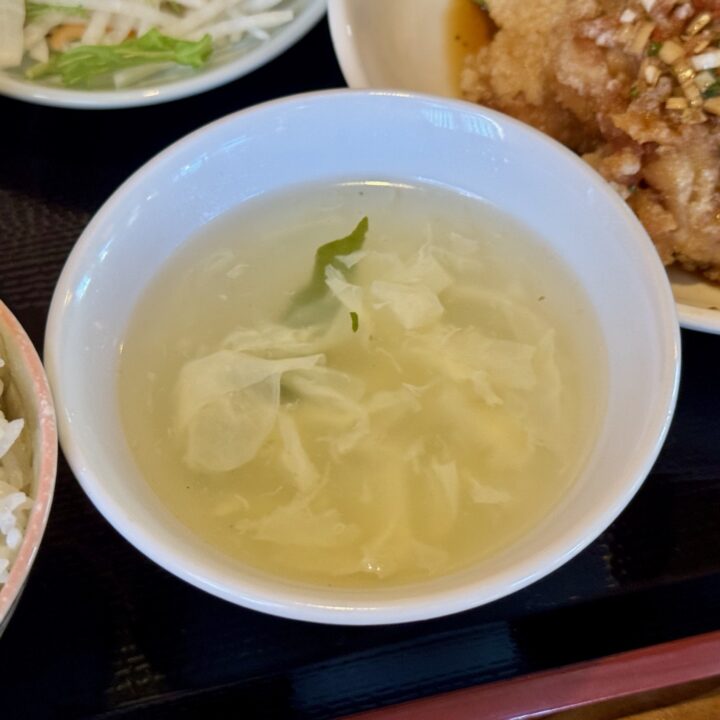 「中国料理 王さん」油淋鶏定食