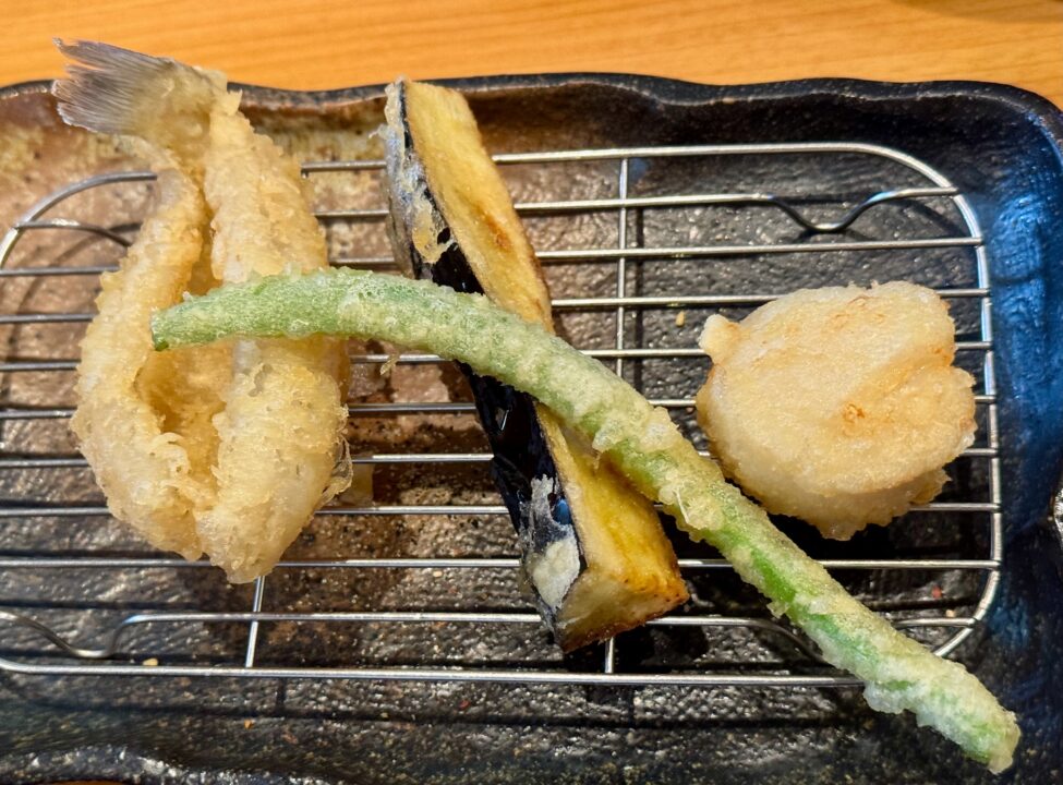「天ぷら 一修」魚介天定食