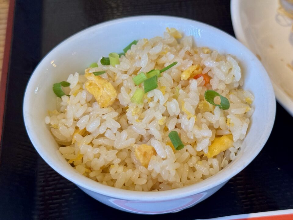 「中国料理 王さん」ミニ炒飯