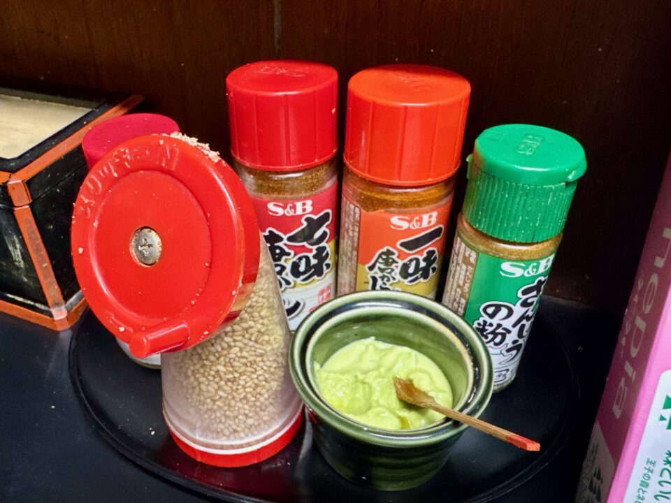 「永楽庵」卓上調味料