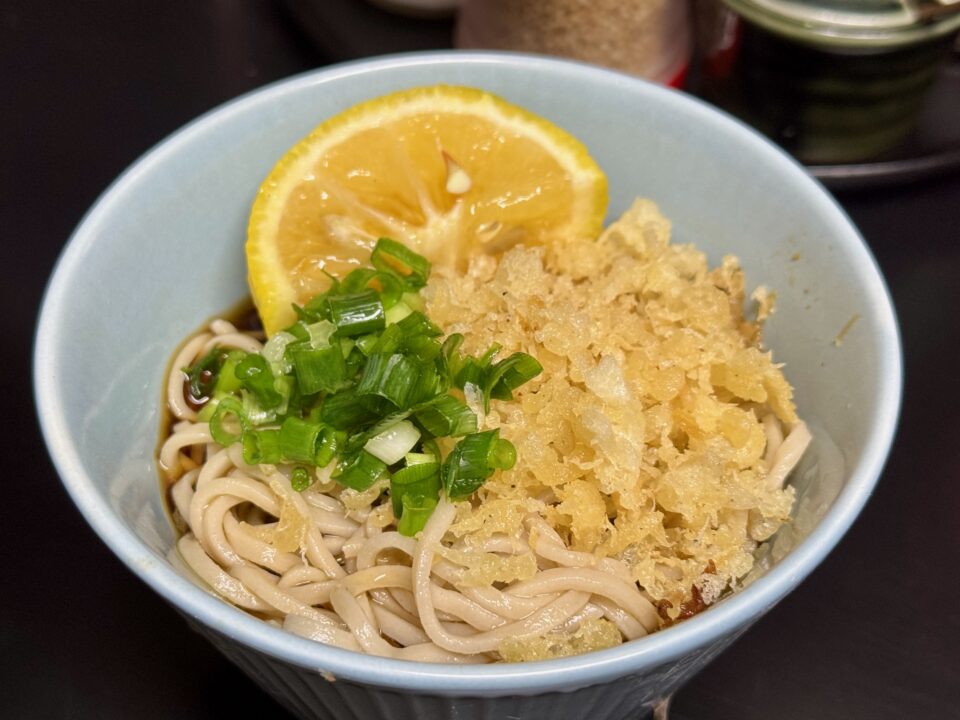 「永楽庵」ミニそば