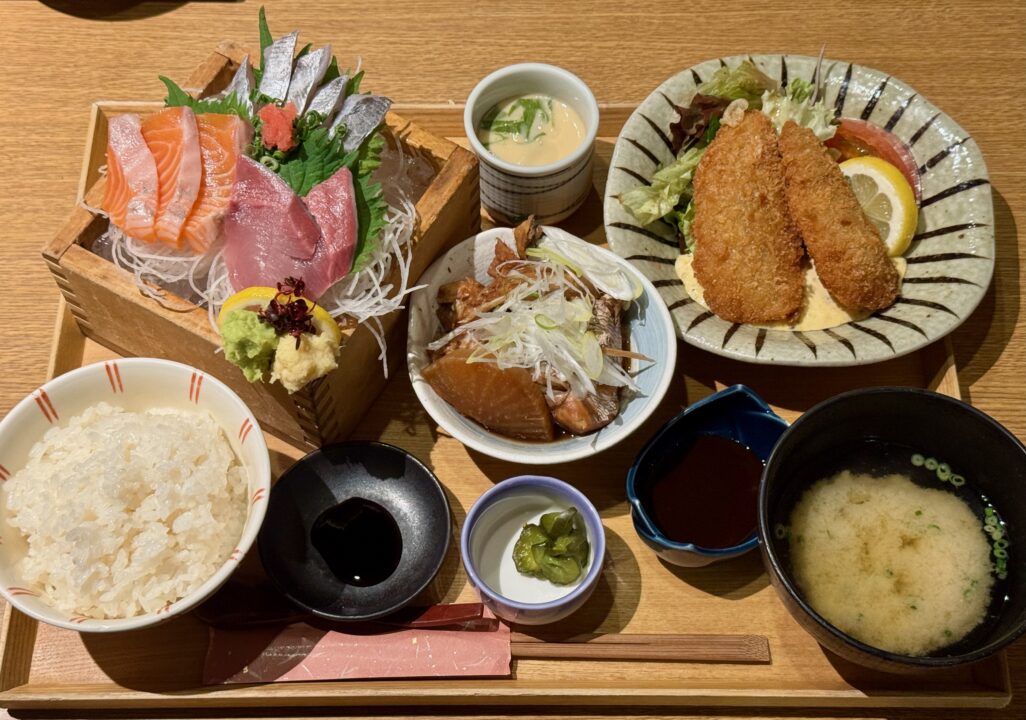 「寿司ろばた八條」浜のおもてなし定食