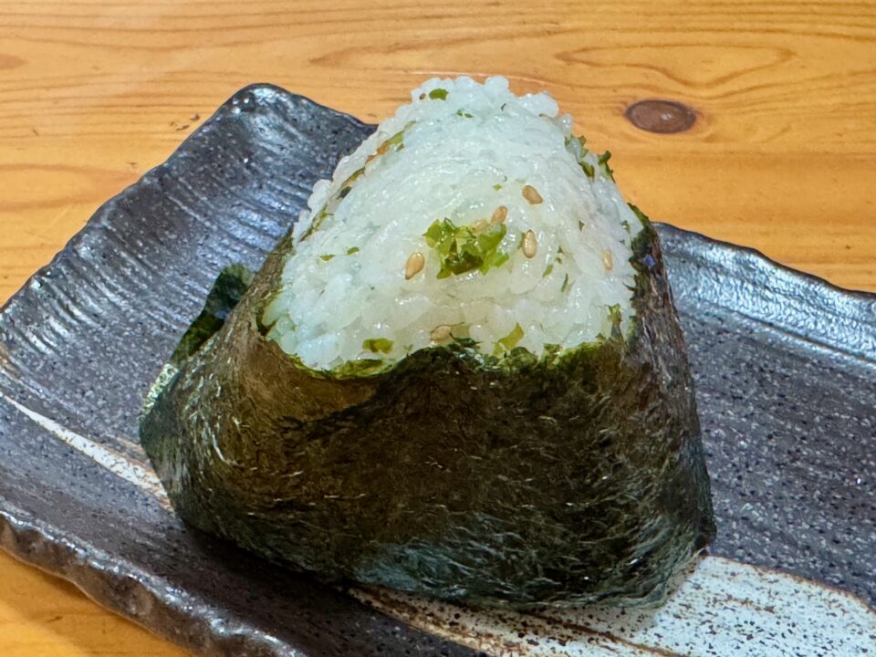 「松風」くにさきたこ天おにむすび〜青のりとともに〜