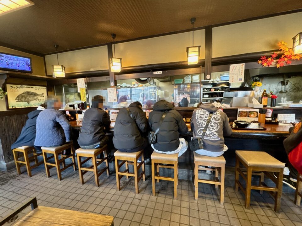 「豊後おかめうどん」店内