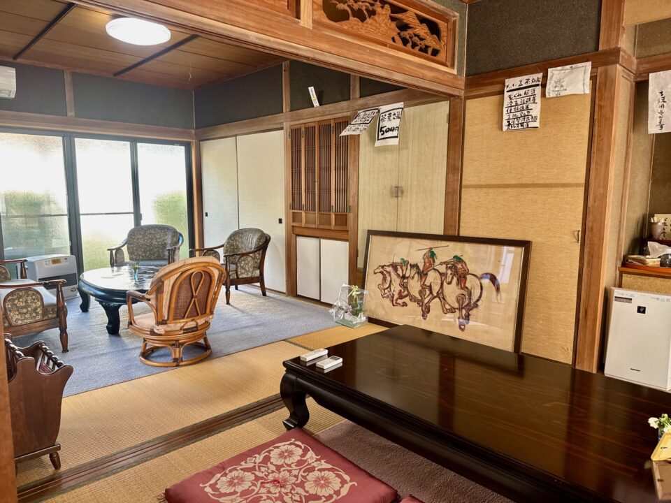 「どろぜんざい 甘吉」店内