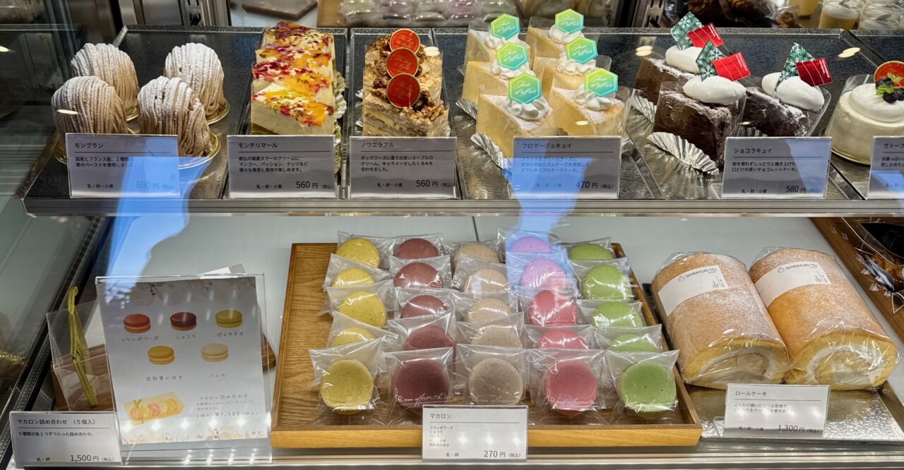 「SHIRAYUKI-TEI（しらゆき亭）」ケーキ