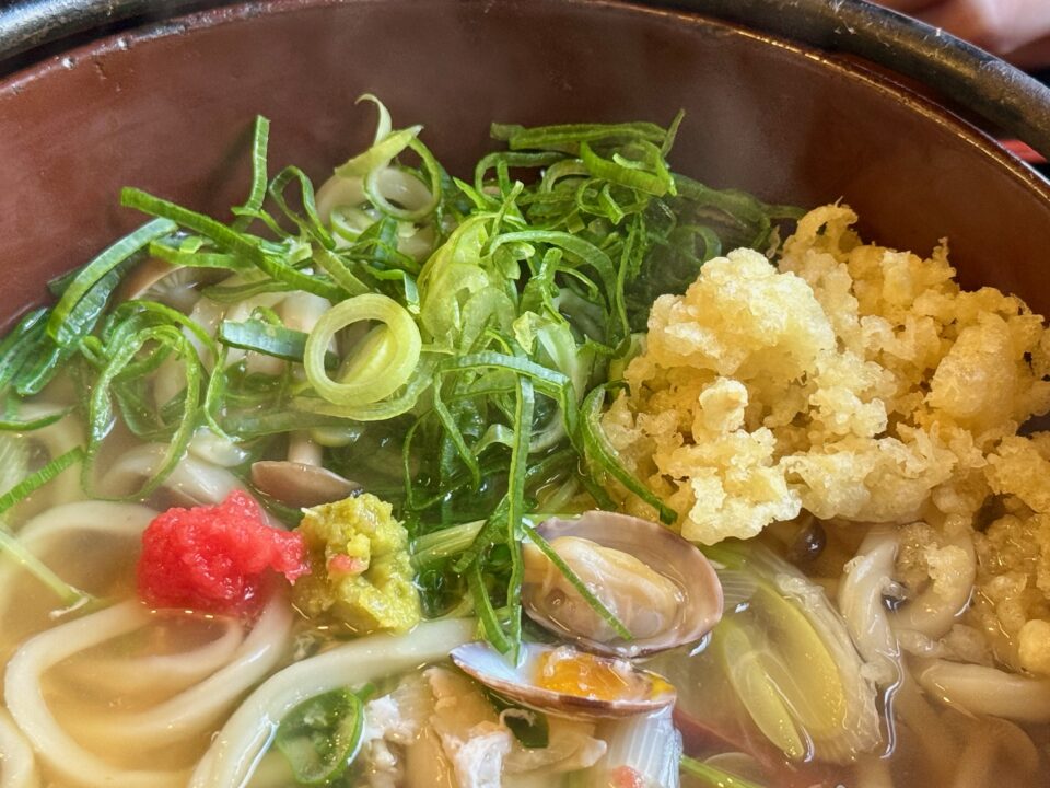 「豊後おかめうどん」鍋焼きうどん