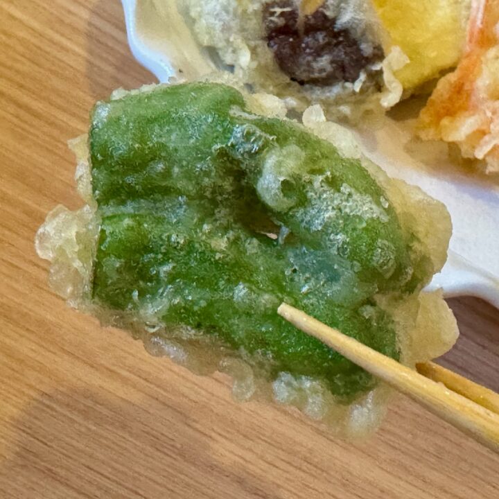 「お食事処 初和」鯛茶天ぷらセット