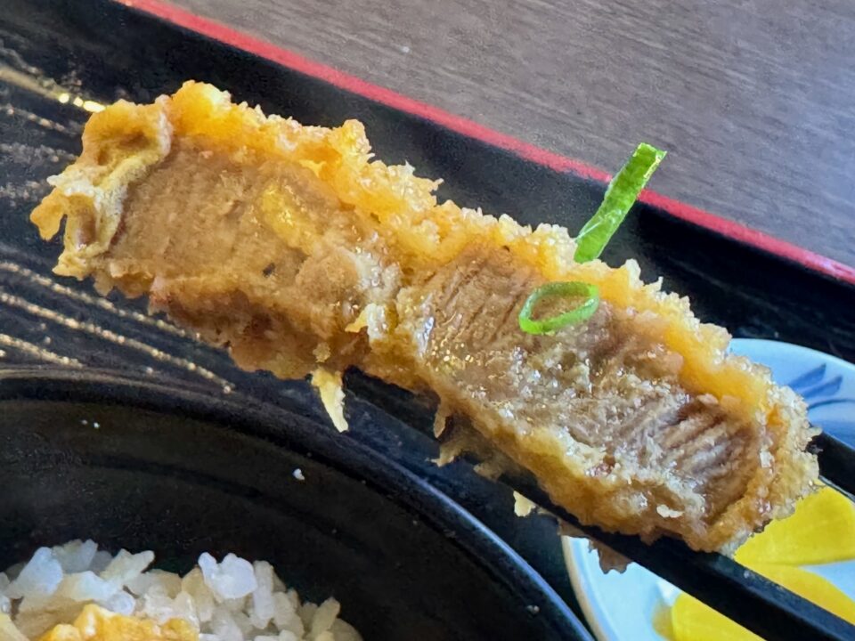 「豊後おかめうどん」カツ丼