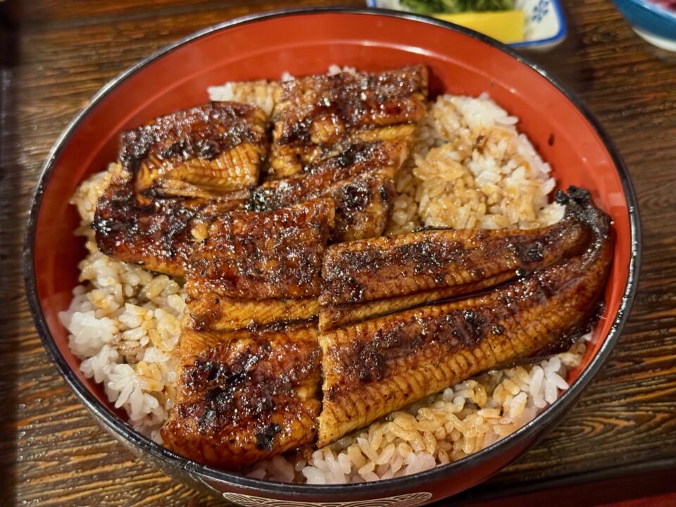 「うなぎの幸栄 大道店」うなぎ丼・特