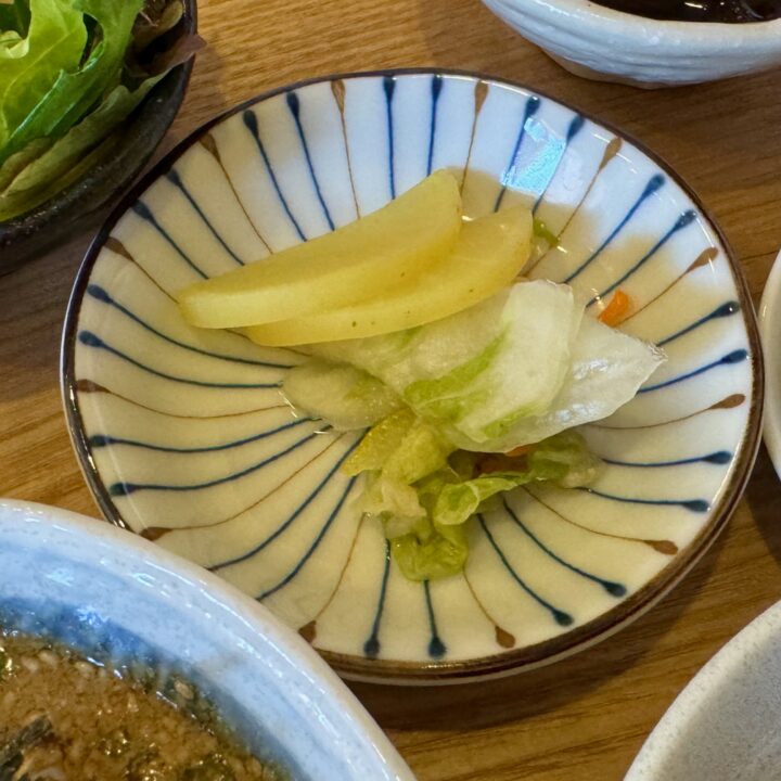 「お食事処 初和」鯛茶天ぷらセット