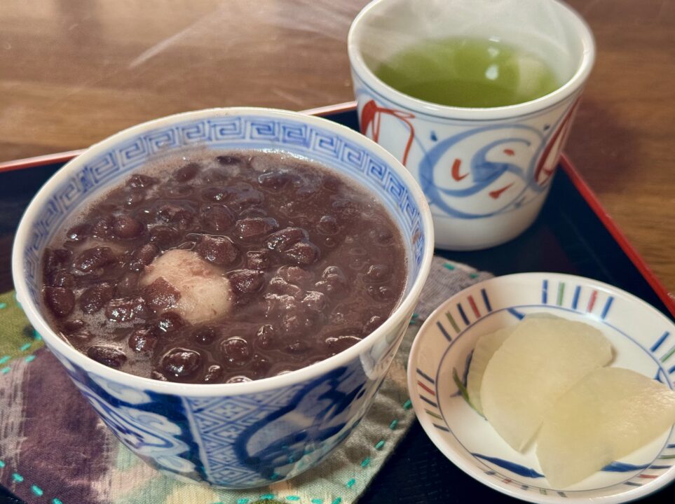 「はた屋」ぜんざい