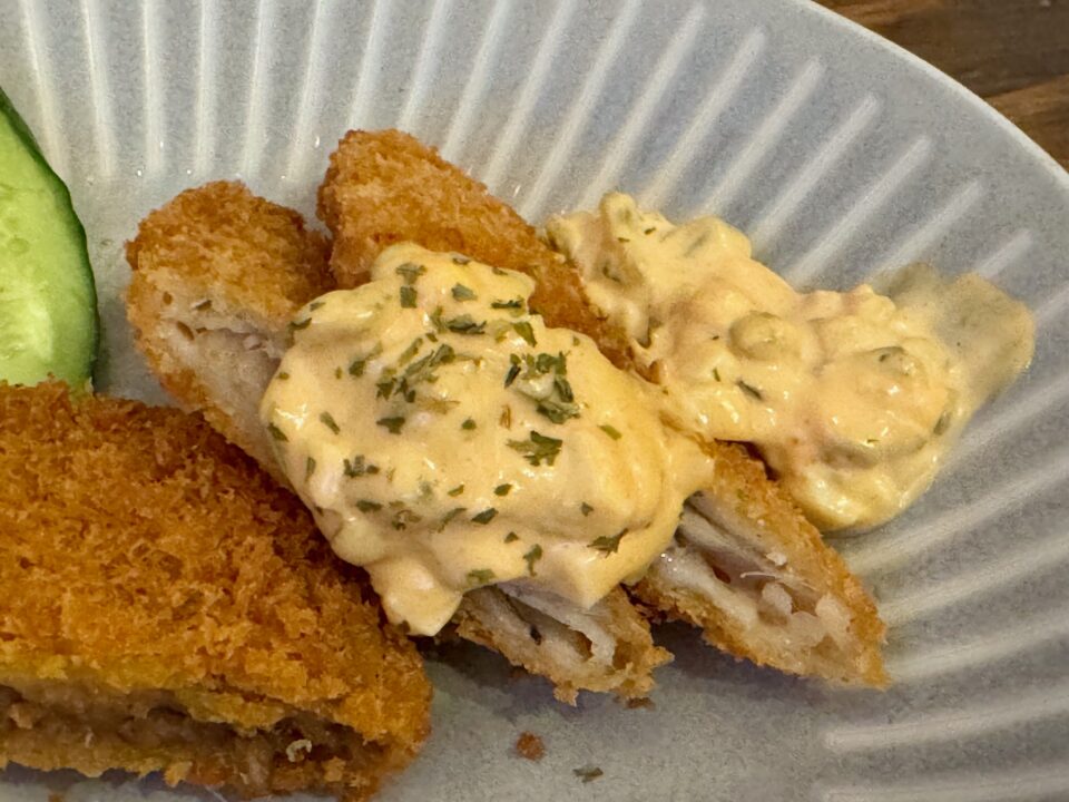 「浪漫酒場 六月六日」ミックスフライ定食