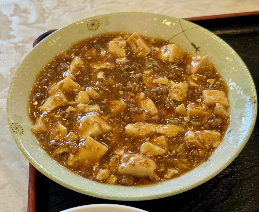 「レストラン鈴」麻婆豆腐