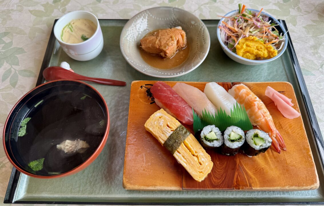 「福助寿司」寿司定食