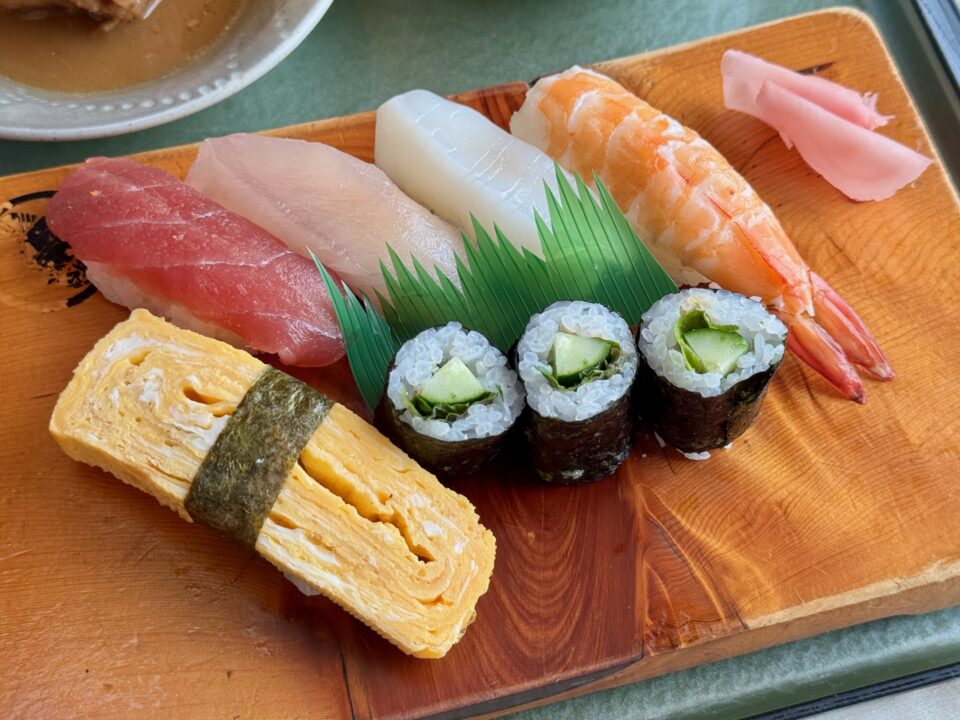 「福助寿司」寿司定食