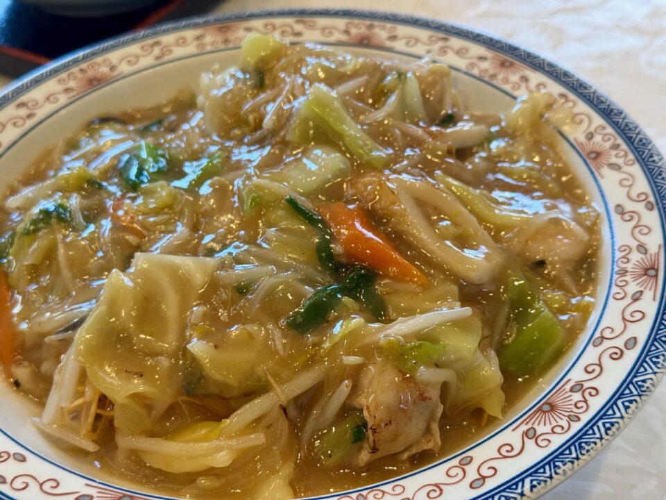 「レストラン鈴」あんかけ焼きそば