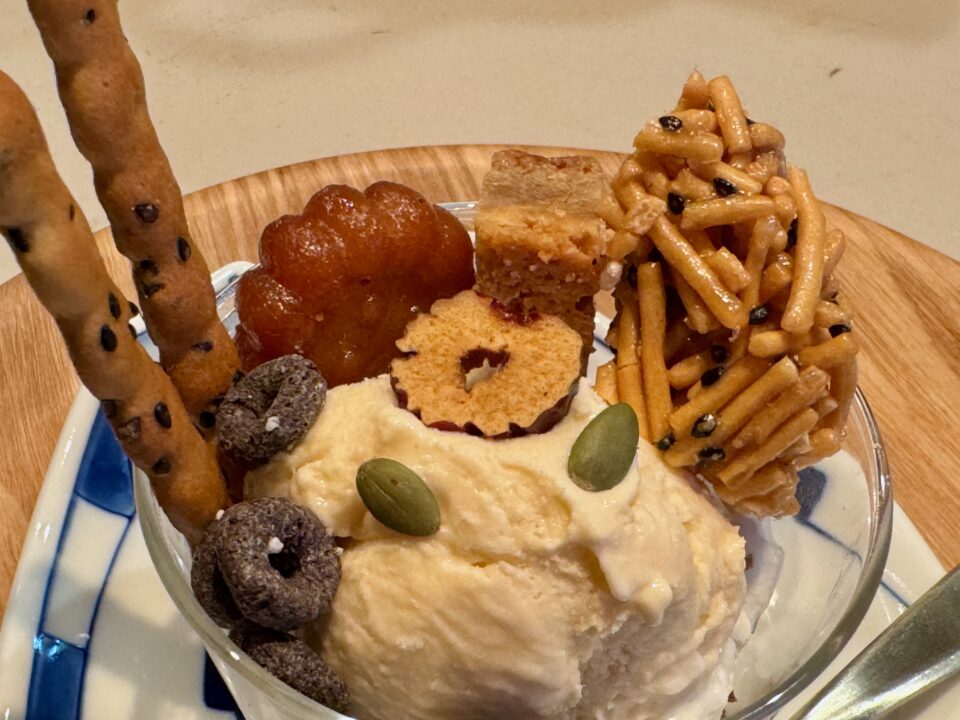 柳氏夫人（ゆーしぷいん）」夫人のミニパフェ