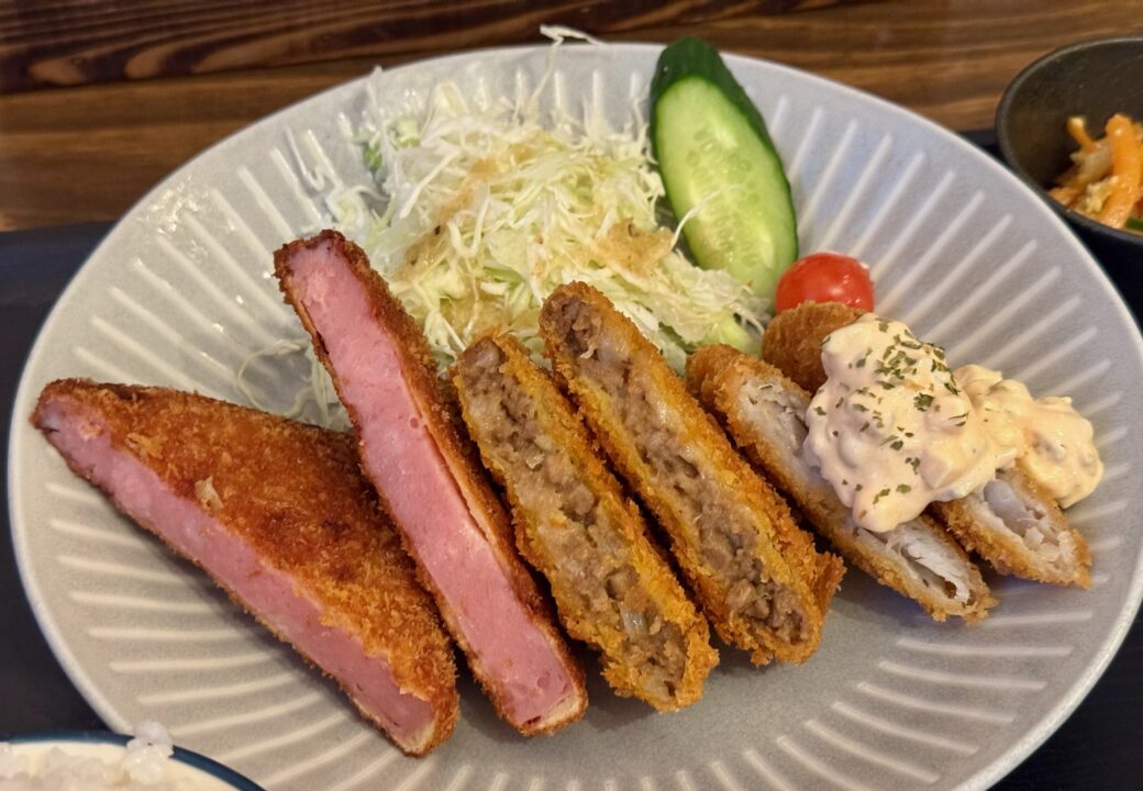 「浪漫酒場 六月六日」ミックスフライ定食