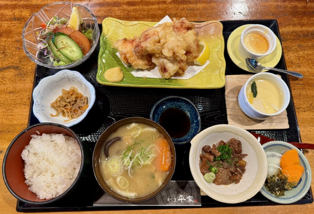 「いけす割烹 平家」大分ふるさと御膳