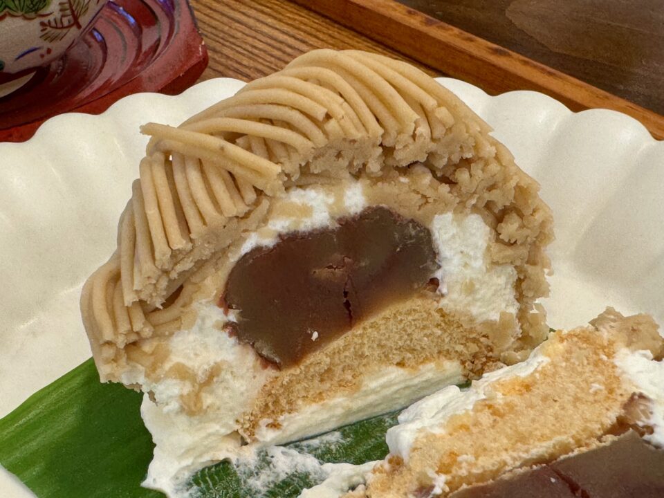 「凡と凛 Dining」和栗モンブラン