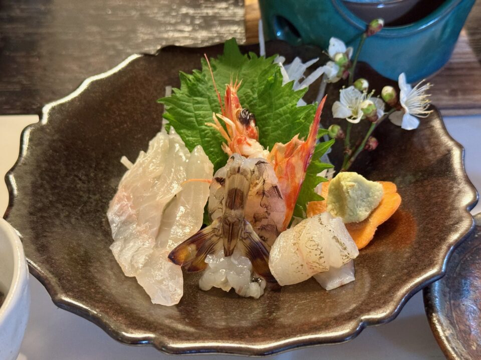 「ペンション野路菊」姫島車えびしゃぶしゃぶフェア