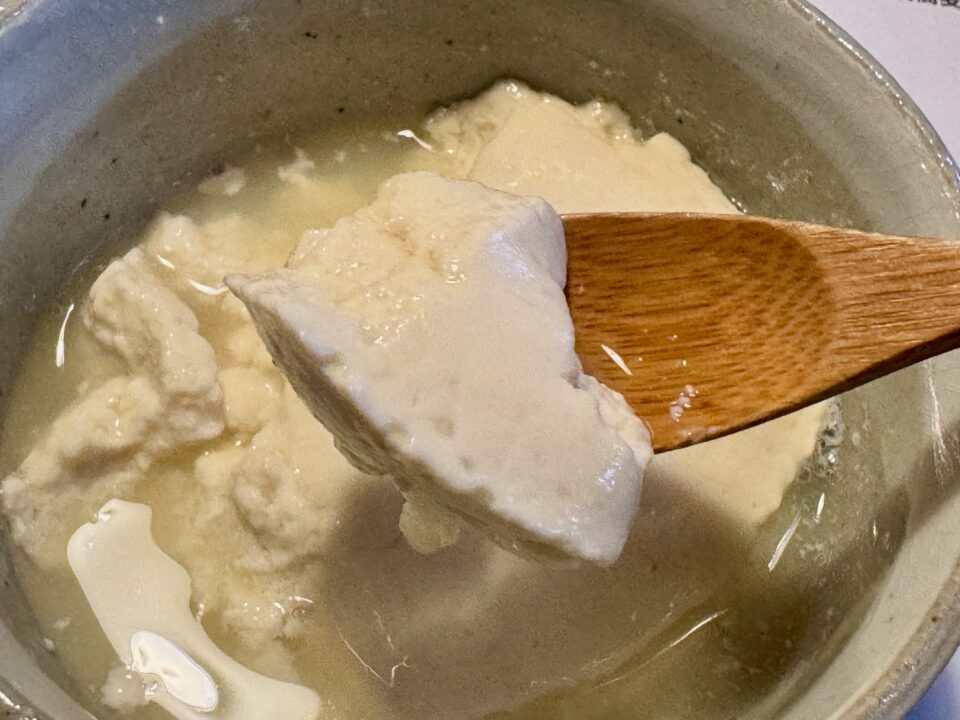 「狐の豆蔵」あつアツ豆腐