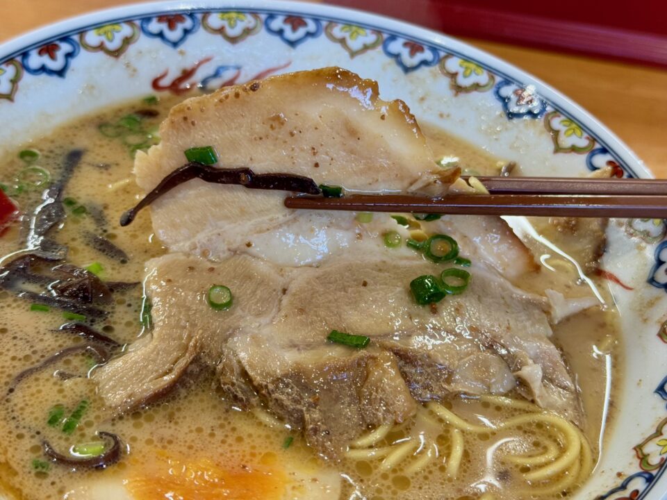 「ラーメンいっちゃん琴別府店」肥後ラーメン