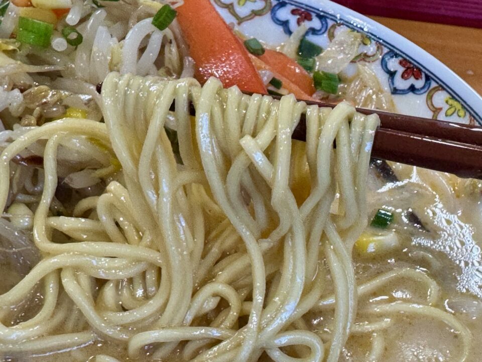 「ラーメンいっちゃん琴別府店」もやし味噌ラーメン