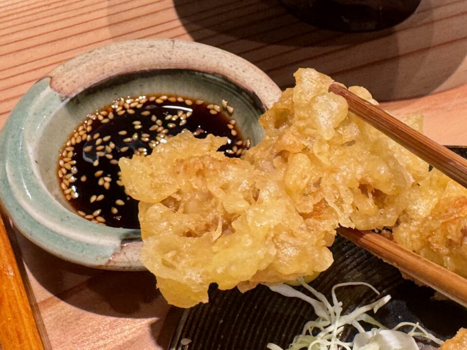 「地鶏屋 井むら」鶏天定食