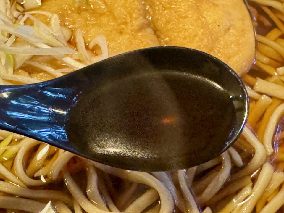 「狐の豆蔵」きつね蕎麦