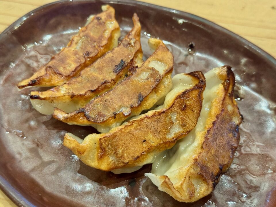「ラーメン龍の家 下郡バイパス店」焼餃子・Cセット