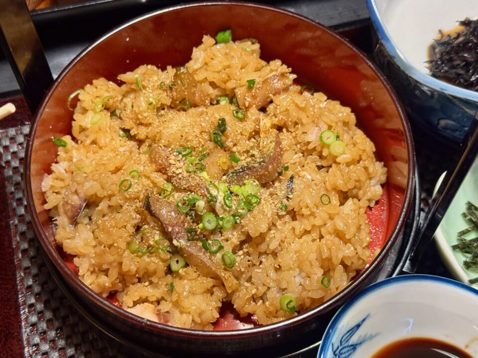 「御料理民宿 三休」海鮮ひつまぶし