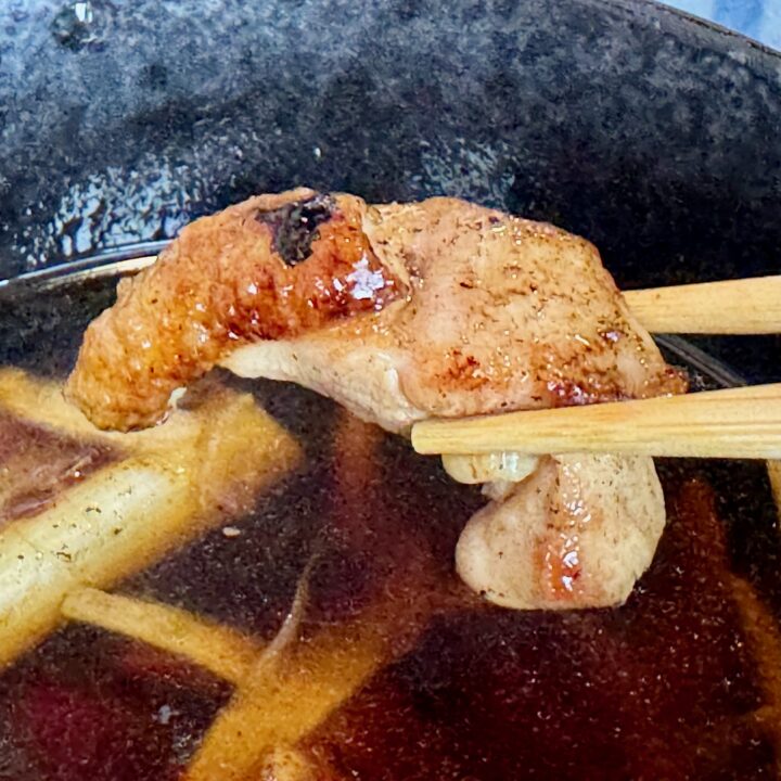 「そば処 響」軍鶏南そば