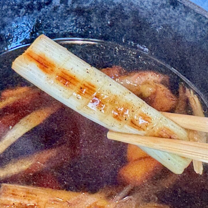 「そば処 響」軍鶏南そば